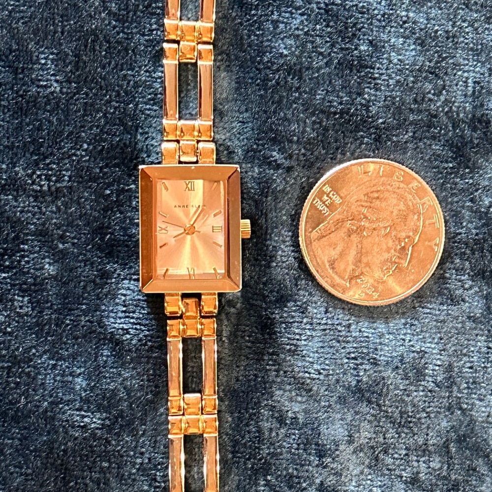 Anne Klein Rectangular Watch - Picture 4 of 7